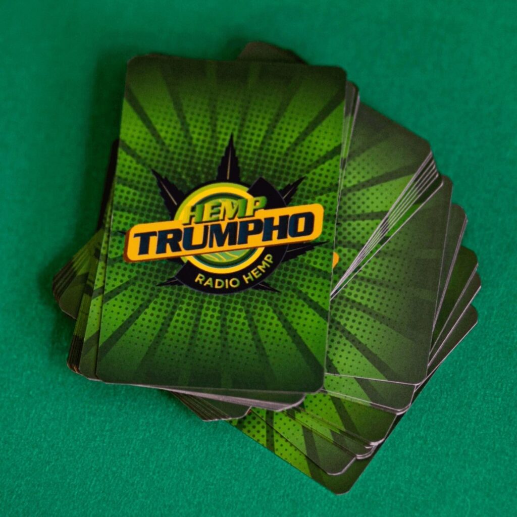 Baralho Colecionável Genéticas de Cannabis - Jogo de Cartas Hemp Trumpho Vol. 1