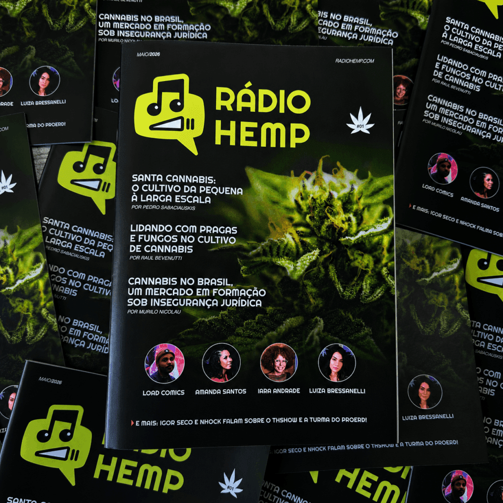 Capa da Revista Rádio Hemp nº 1